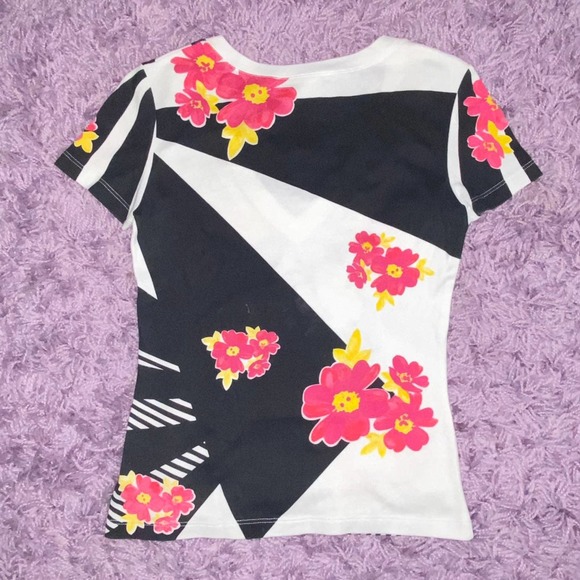 VTG Christian Dior John Galliano 2005 Y2K Dolls Graphic Embellished Tee Shirt - Picture 2 of 14